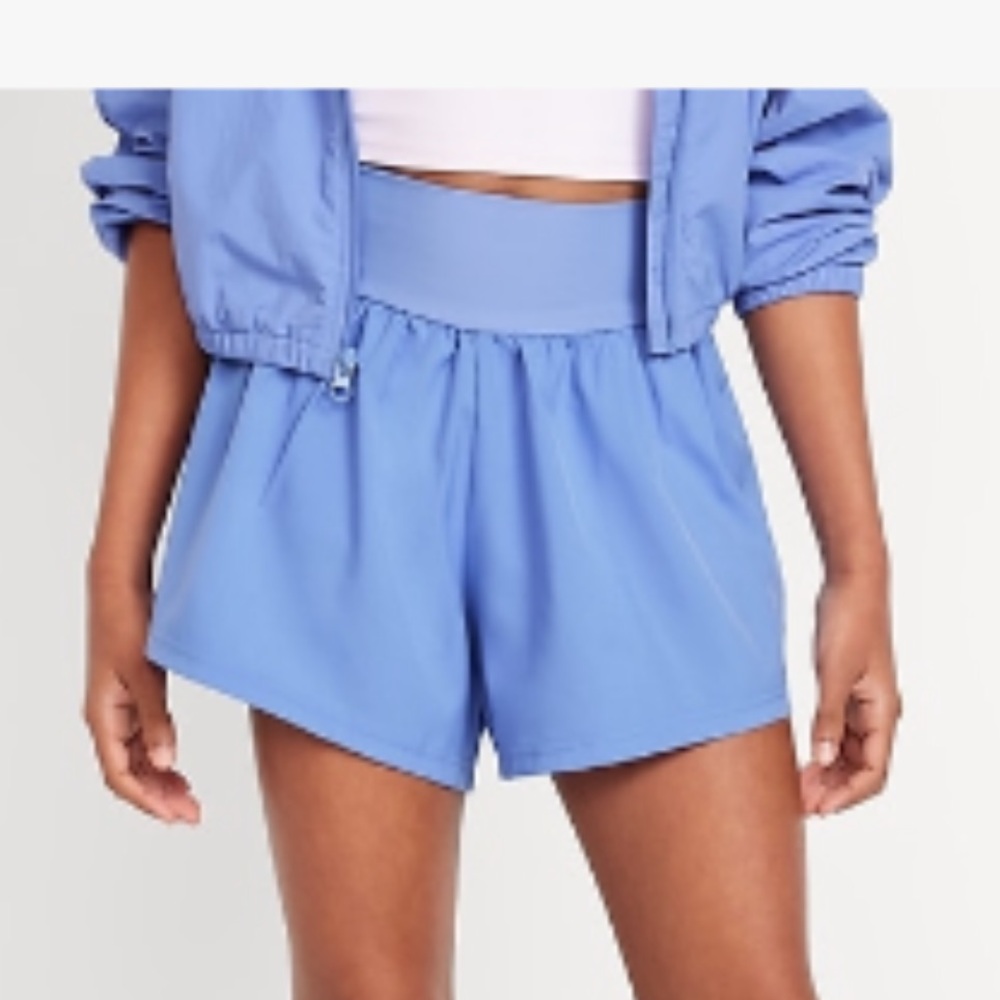 Old Navy Kid’s Athletic Shorts in Light Blue / Purple - Girls size XS